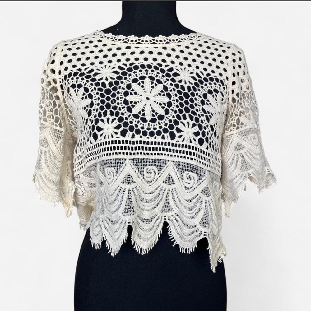 Rebellion Bohemian Off-White Blouse